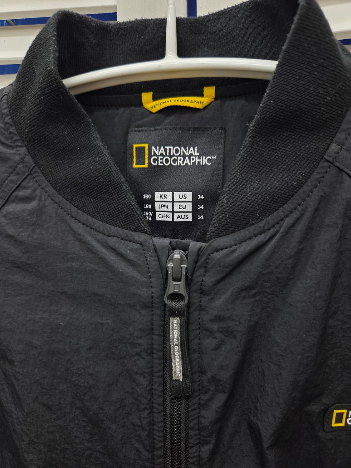 내셔널지오그래픽 경량 패딩 항공 점퍼 상품이미지3