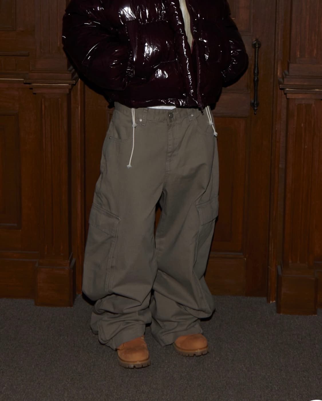 MAPLE CURVED MEGA WIDE CARGO PANTS 상품이미지1