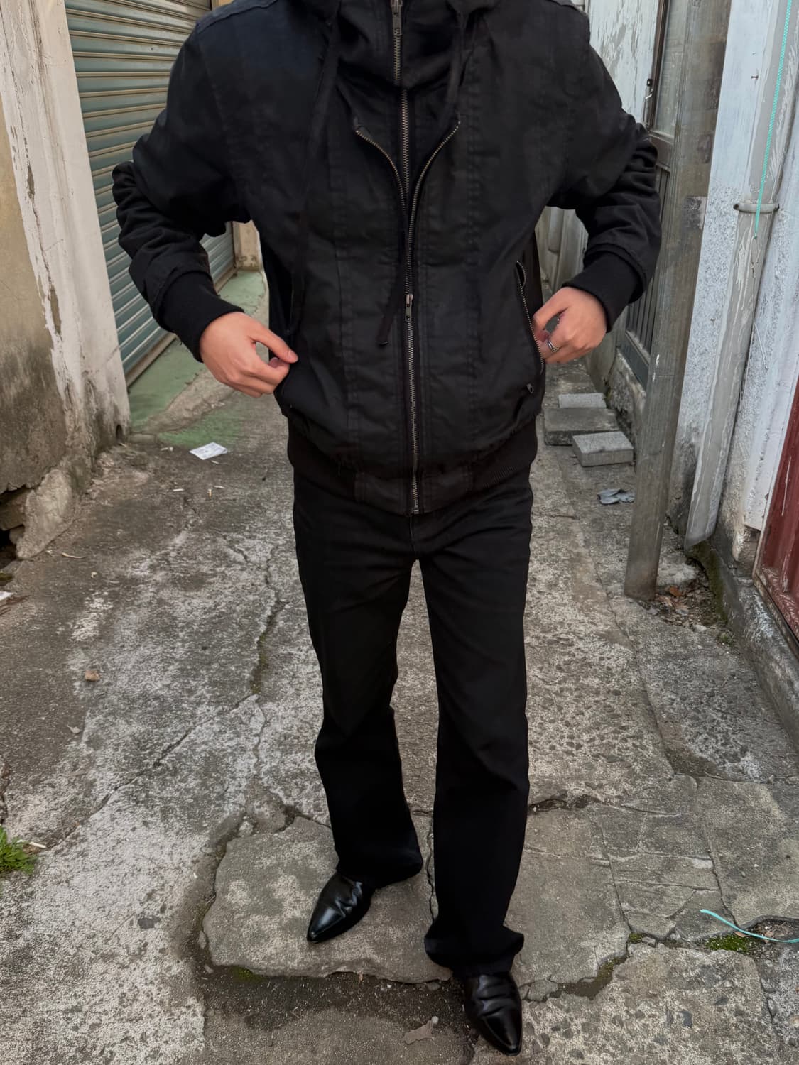 하르테올뎀 왁스봄버자켓 1사이즈 상품이미지4