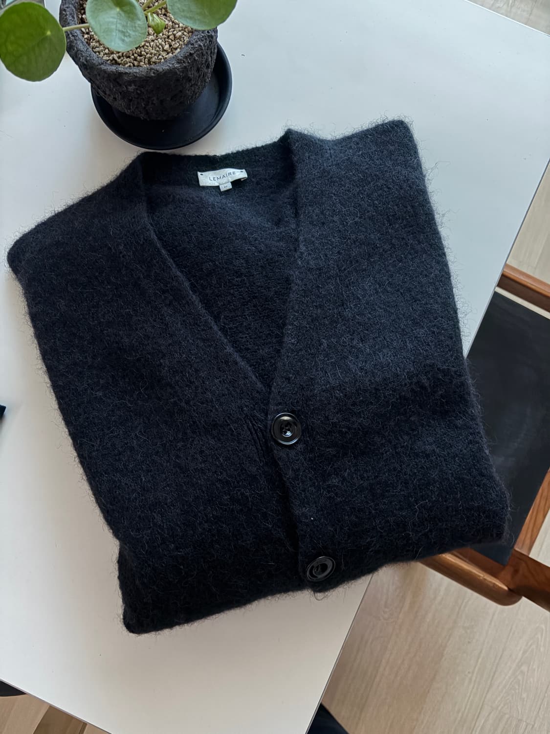 르메르 알파카 모헤어 가디건 M  상품이미지1
