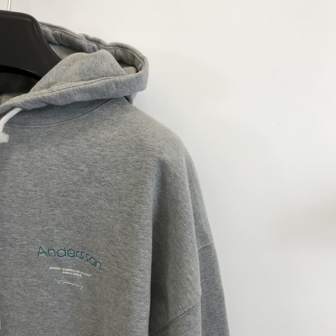 앤더슨벨 Andersson bell 자수 후드티셔츠 [M] 상품이미지2
