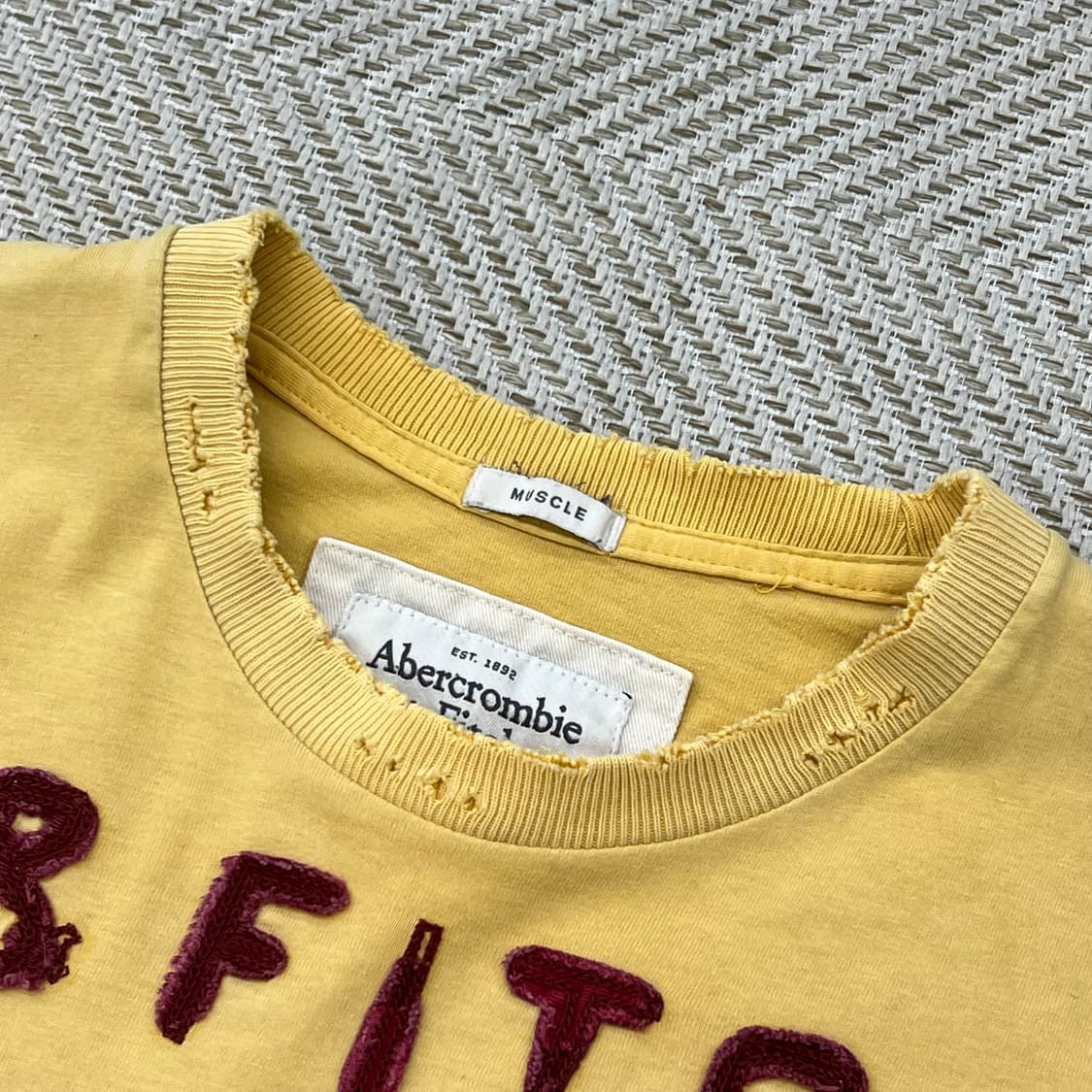 아베크롬비 디스트로이드 반팔티 r3336 상품이미지4