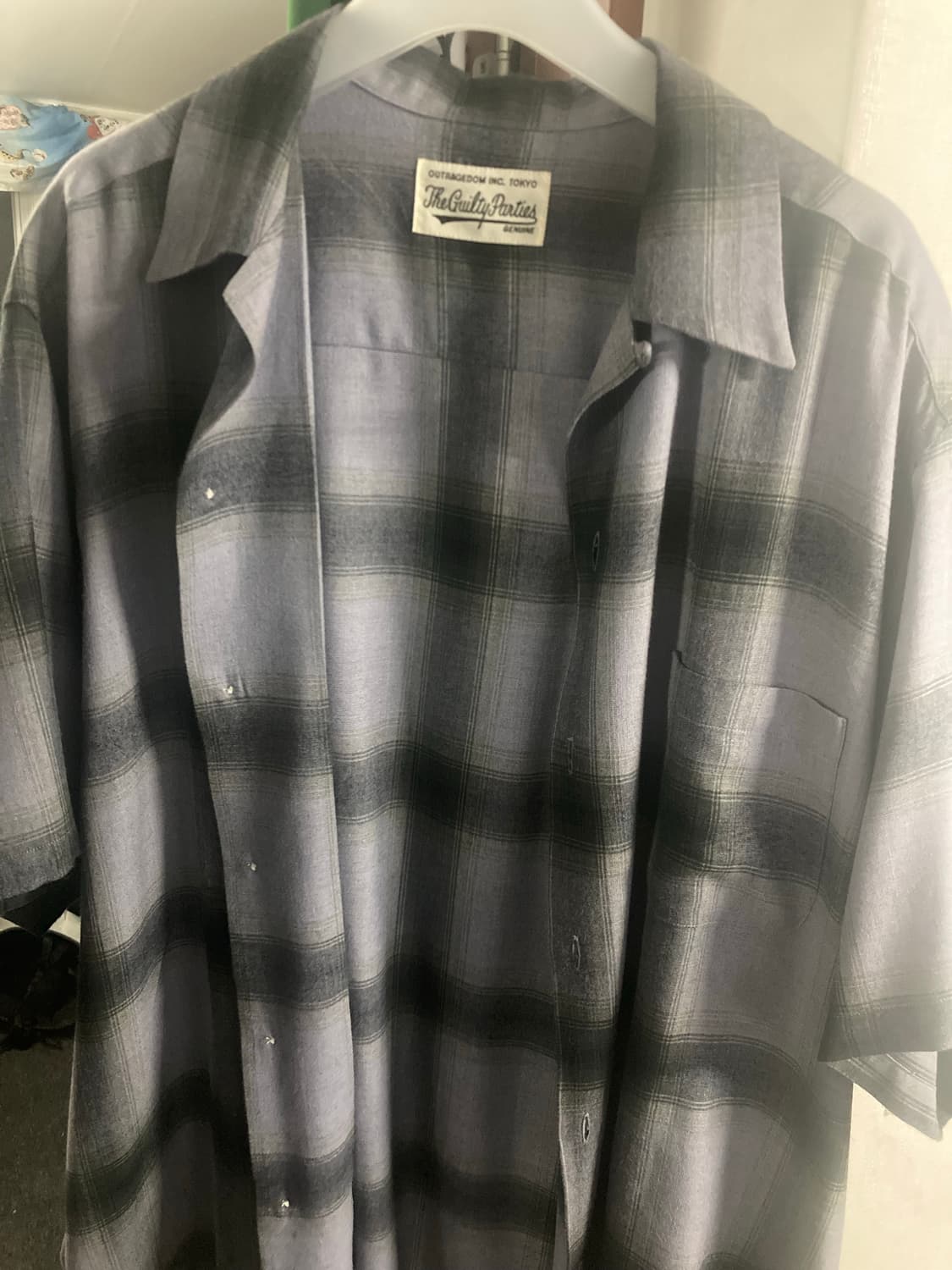 와코마리아 옴브레 반팔 셔츠 XL 상품이미지2