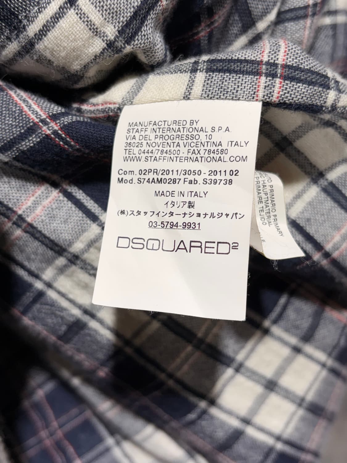 50 DSQUARED 디스퀘어드2 페인팅 써클버튼 카키 야상 자켓 상품이미지9