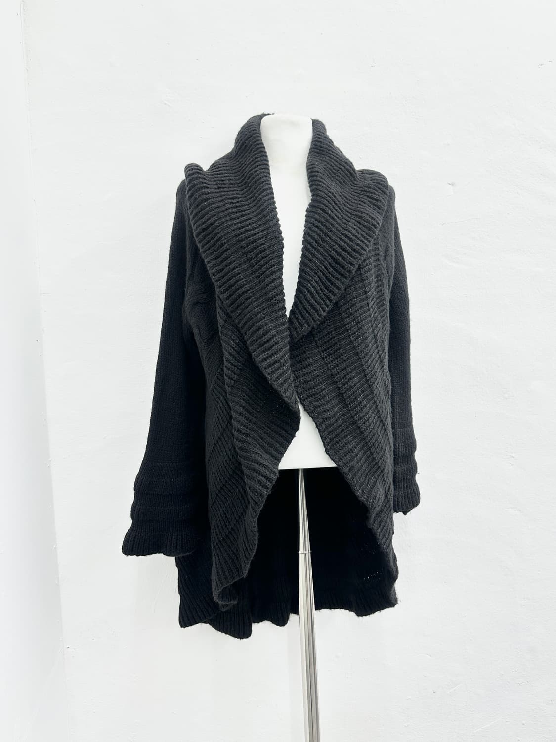 Black fairy grunge flare sleeves drape  상품이미지1