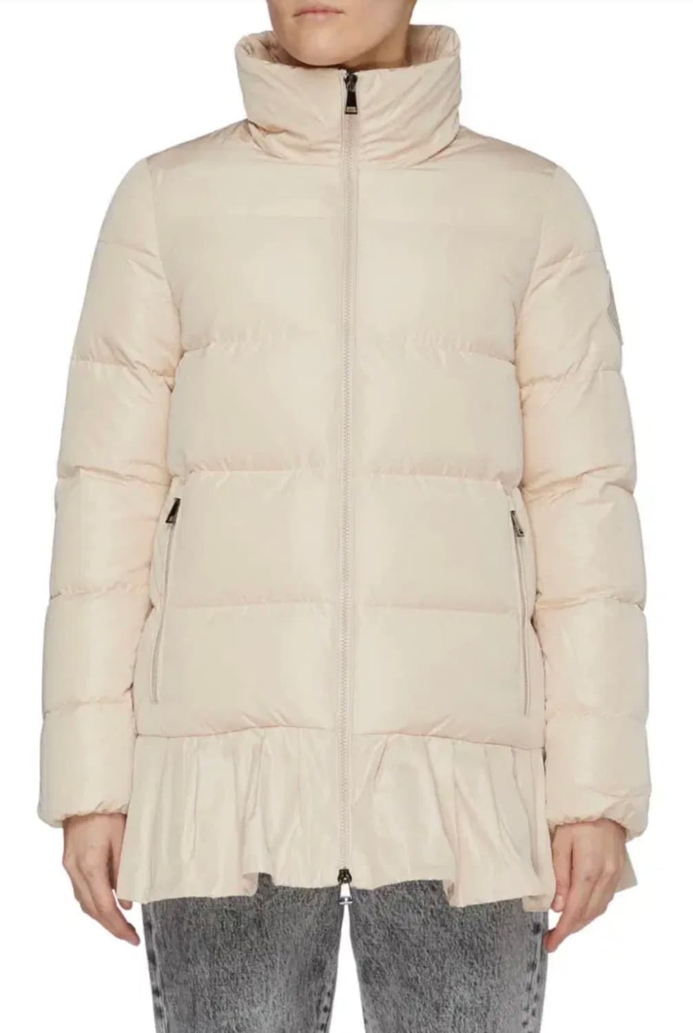 MONCLER RUFFLE HEM PUFFER JACKET 상품이미지1