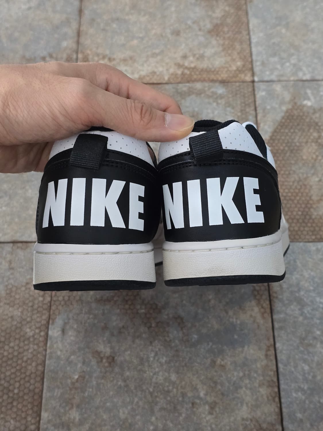 (240)나이키 코트 버로우 로우 흰검 상품이미지7