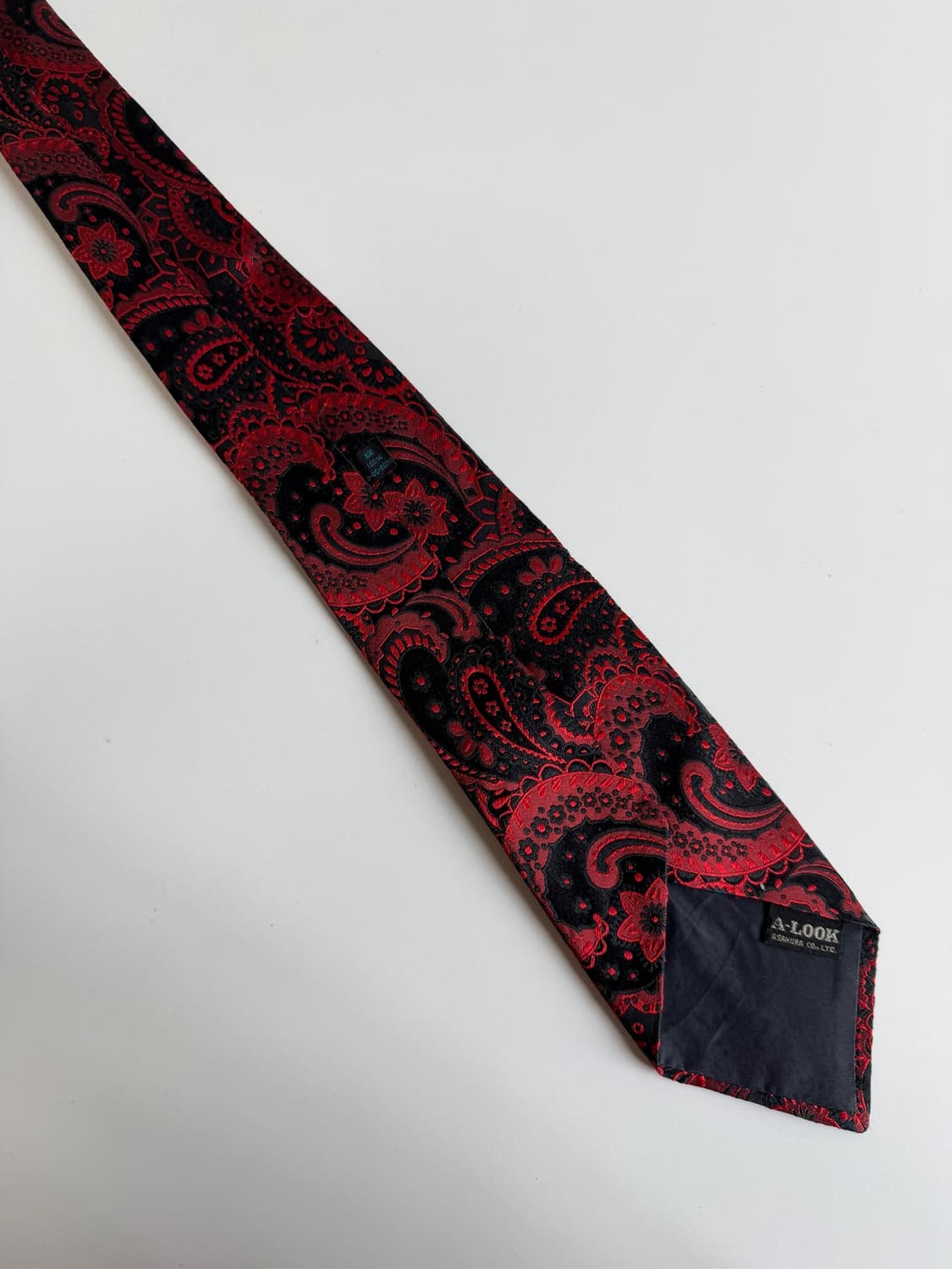 빈티지 페이즐리 실크 넥타이 8.3cm 상품이미지3