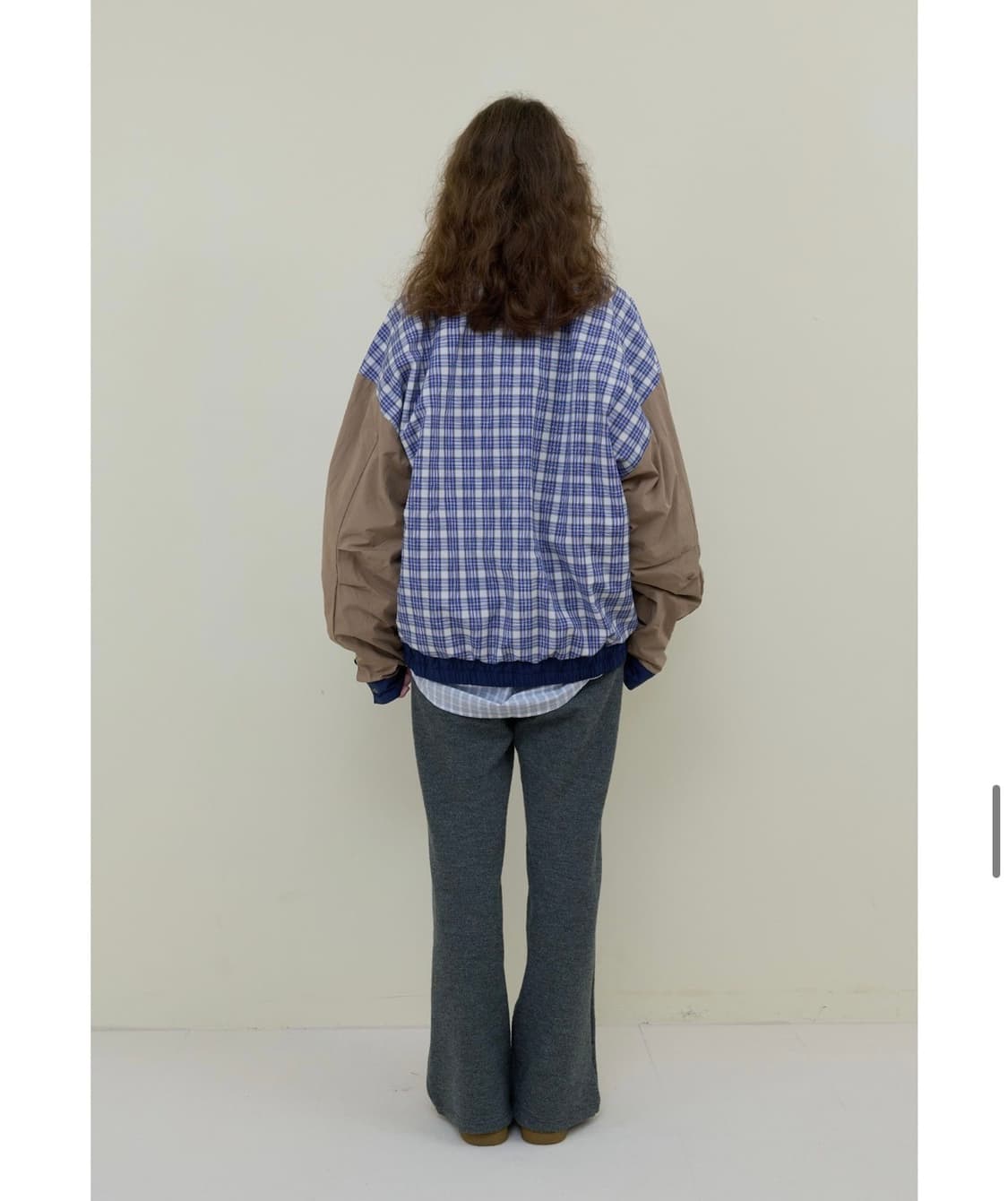 택만 제거한 새제품/노컨텐츠 리버시블 점퍼 상품이미지7