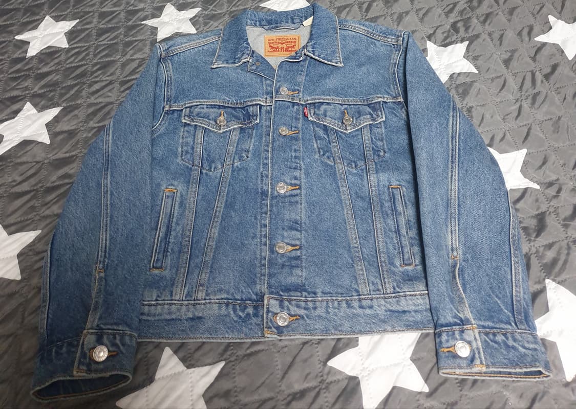 리바이스 EX-보이프렌드 트러커 데님자켓 (M) 상품이미지1