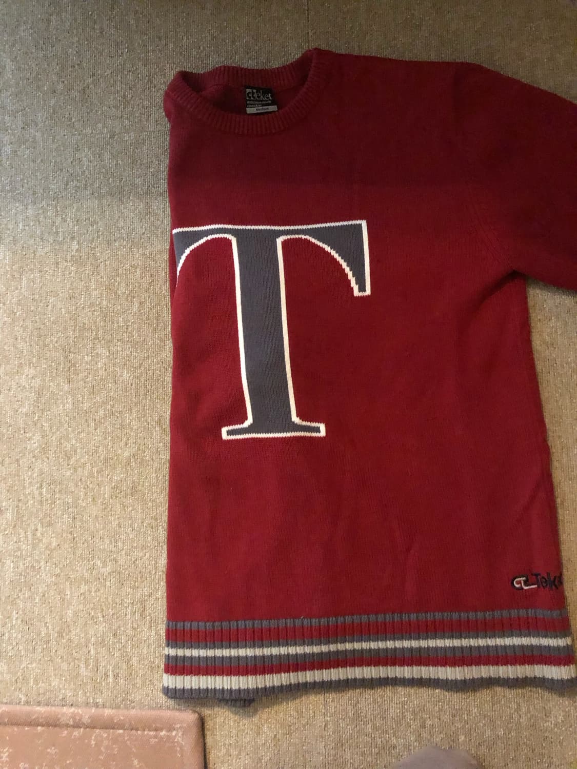 테켓 니트 상품이미지2