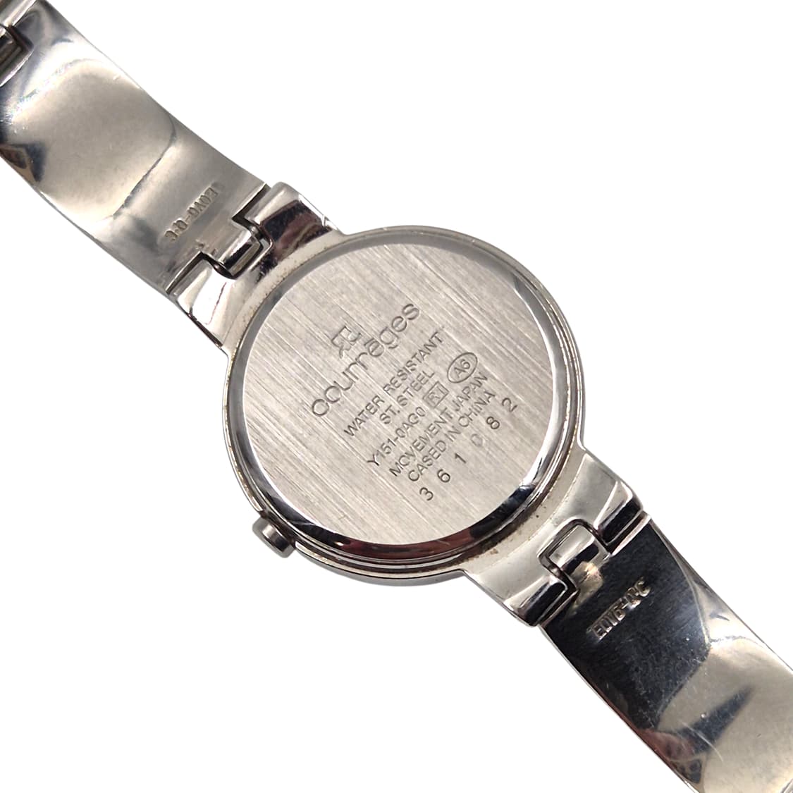 90s 꾸레쥬 터콰이즈 모던 레트로 시계 상품이미지4