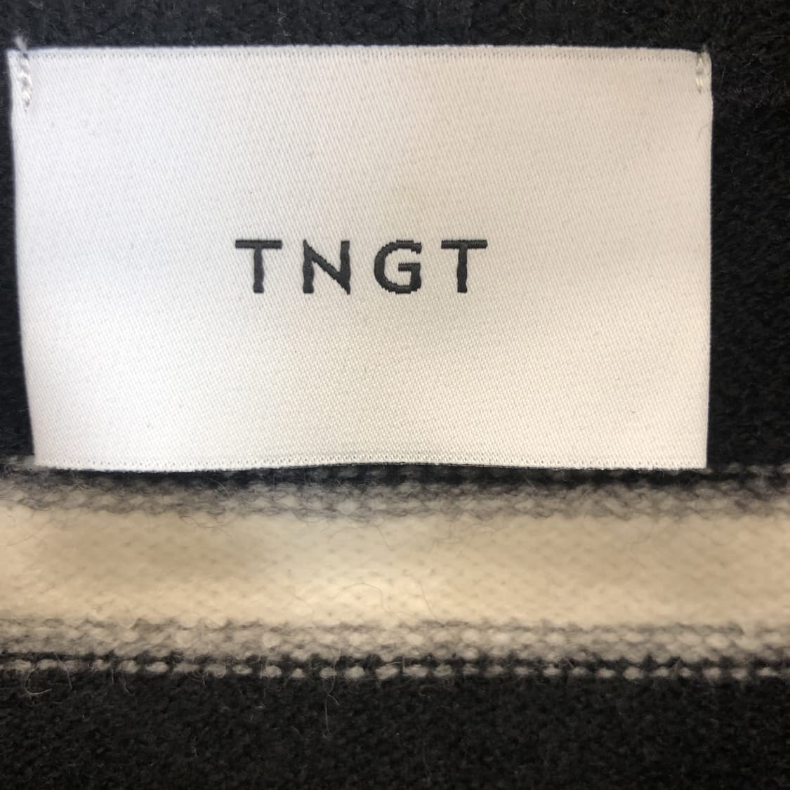 TNGT 청키 스트라이프 오버니트 105  상품이미지5