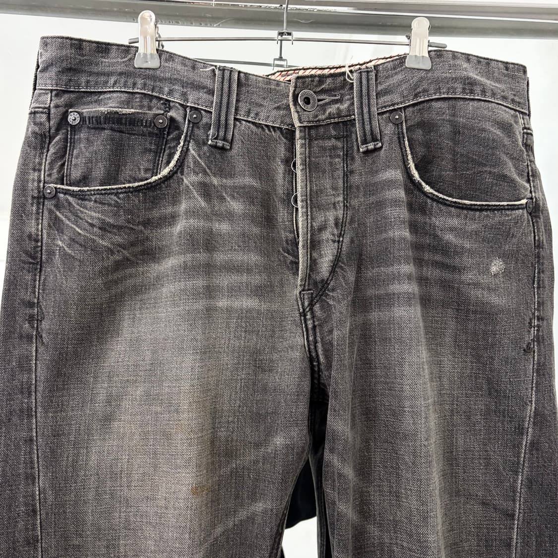 리바이스 홍콩 흑청 데님 팬츠 상품이미지7