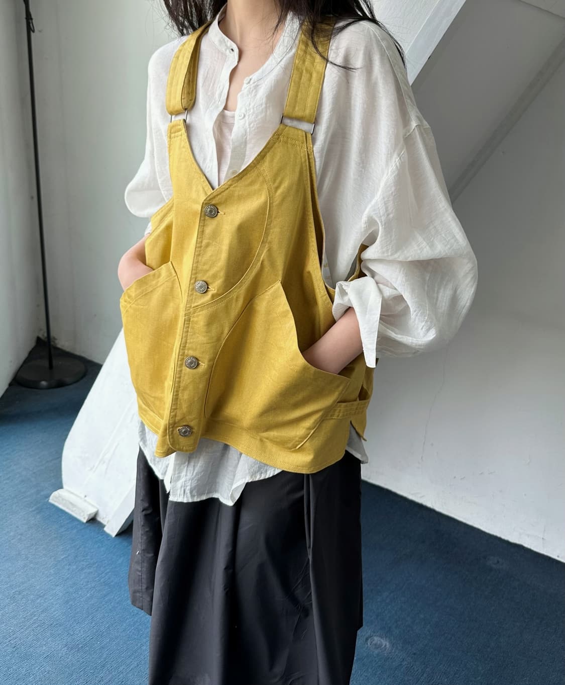 Utility design 65/35 design vest 상품이미지9