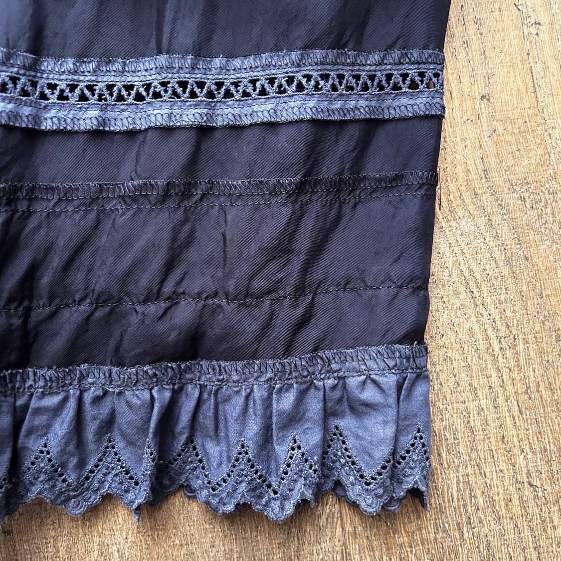 Shirring Lace Layer Skirt 상품이미지6