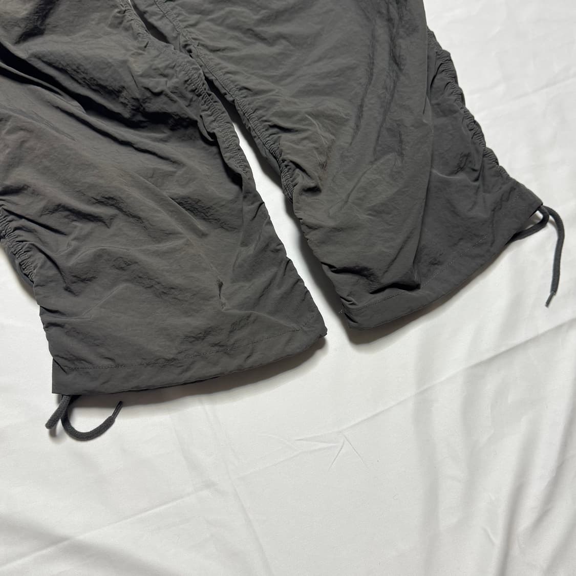 [S] 엑스톤즈 XP127 셔링 카고 팬츠 차콜(CHARCOAL) 상품이미지9