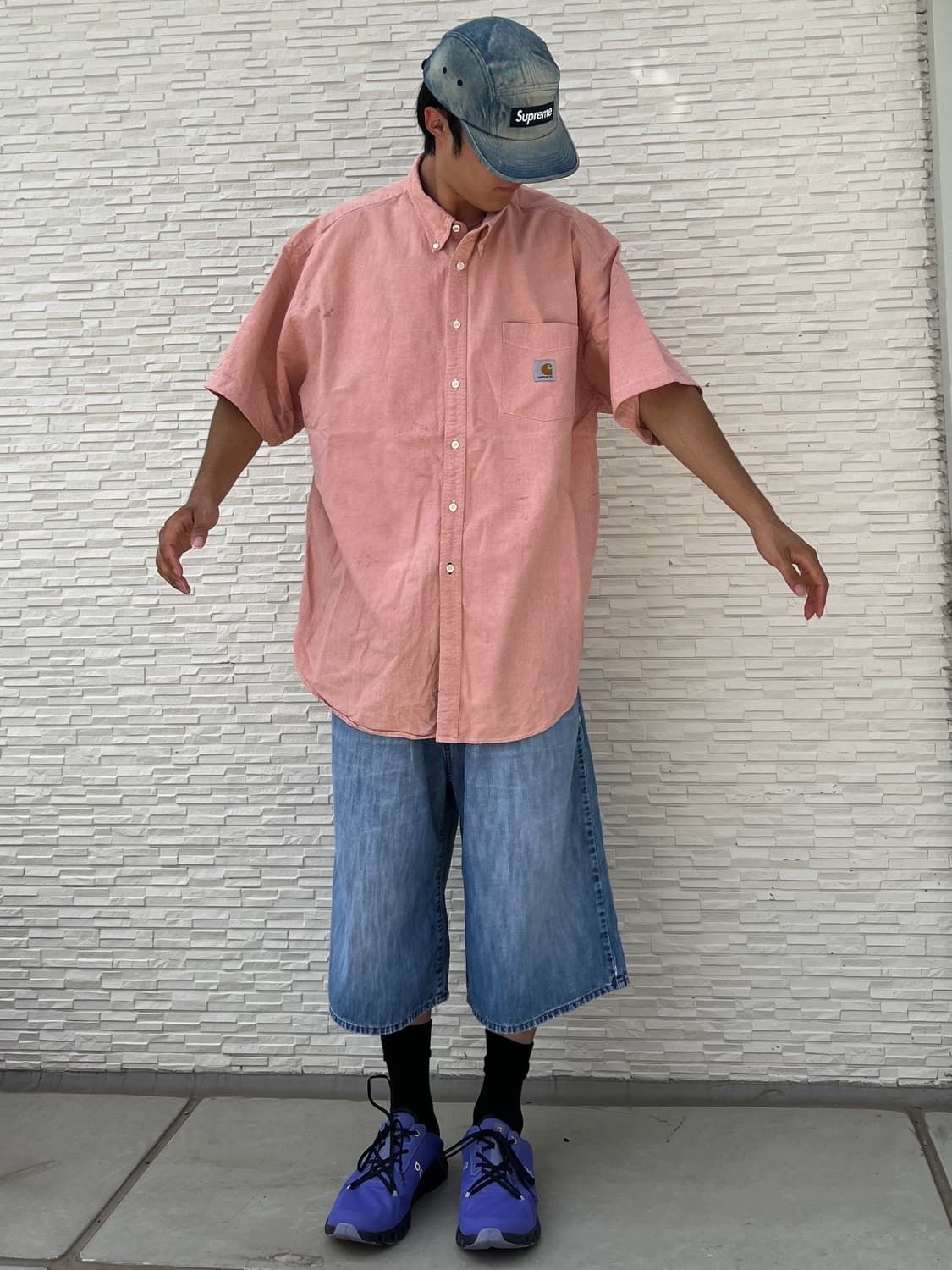 칼하트 반팔 셔츠 상품이미지1