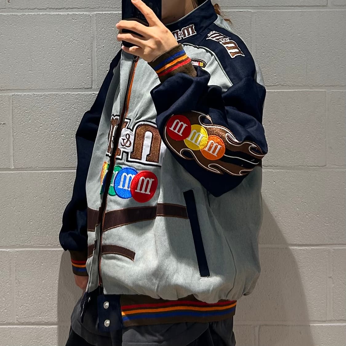 Vintage MNM Racing Jacket 상품이미지4