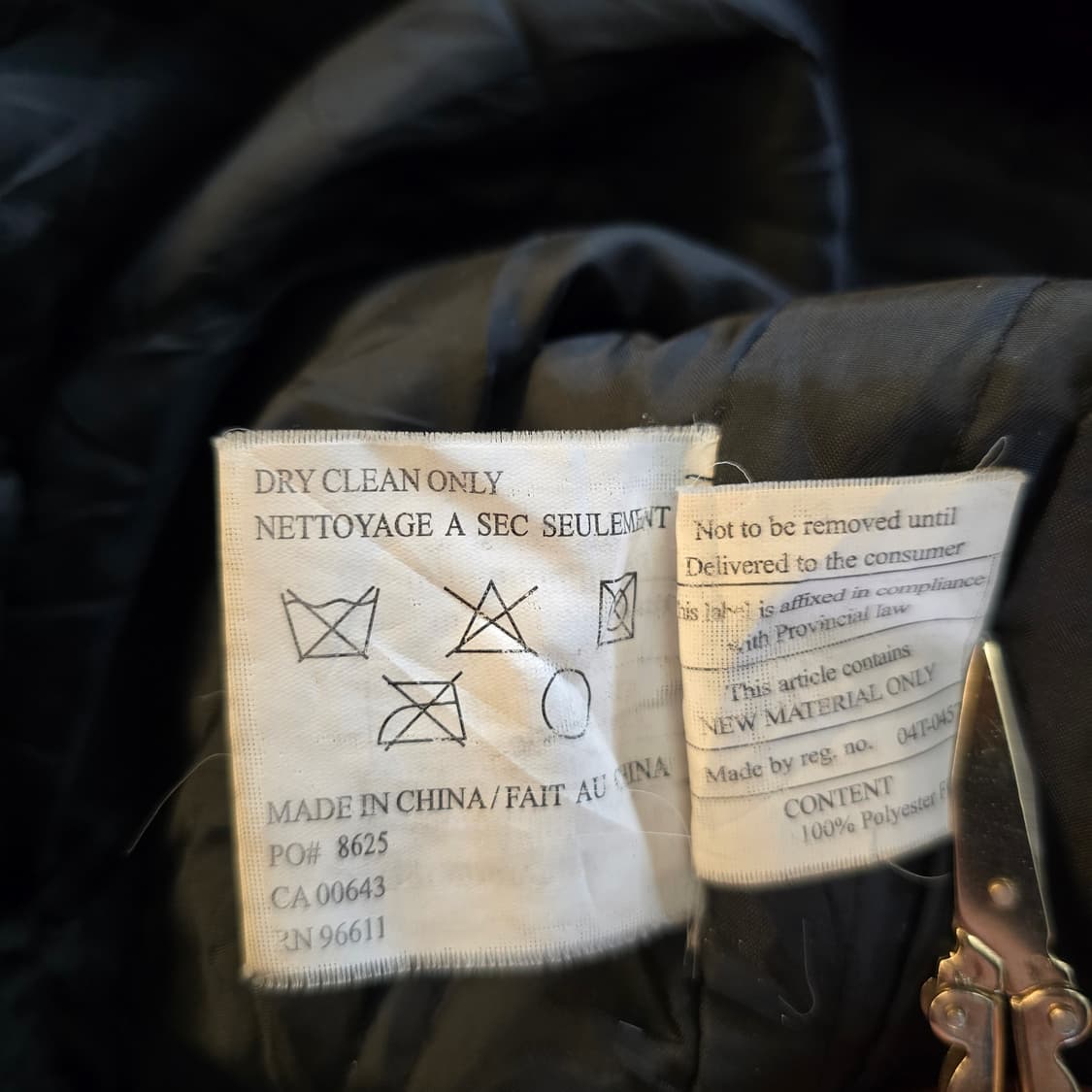 캐나다 스포츠웨어 레더 바시티 코트 블랙 00s 빈티지 상품이미지9