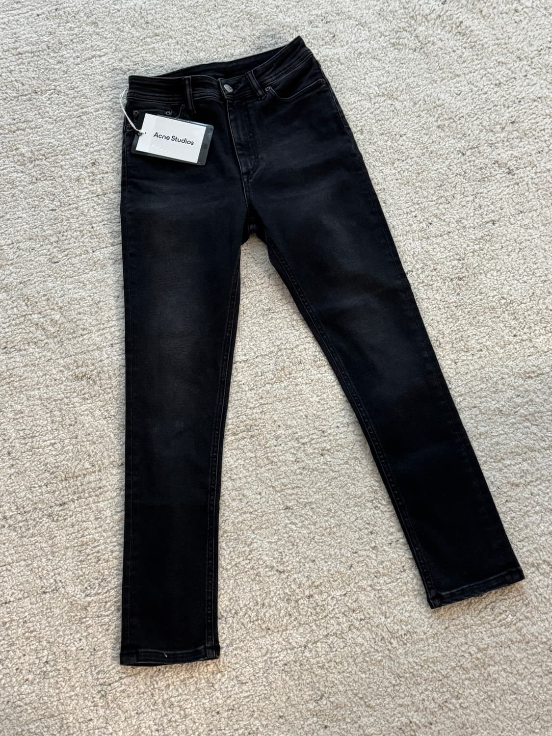 <새상품> 아크네스튜디오 Acne Studios 워싱블랙 스키니진 상품이미지3