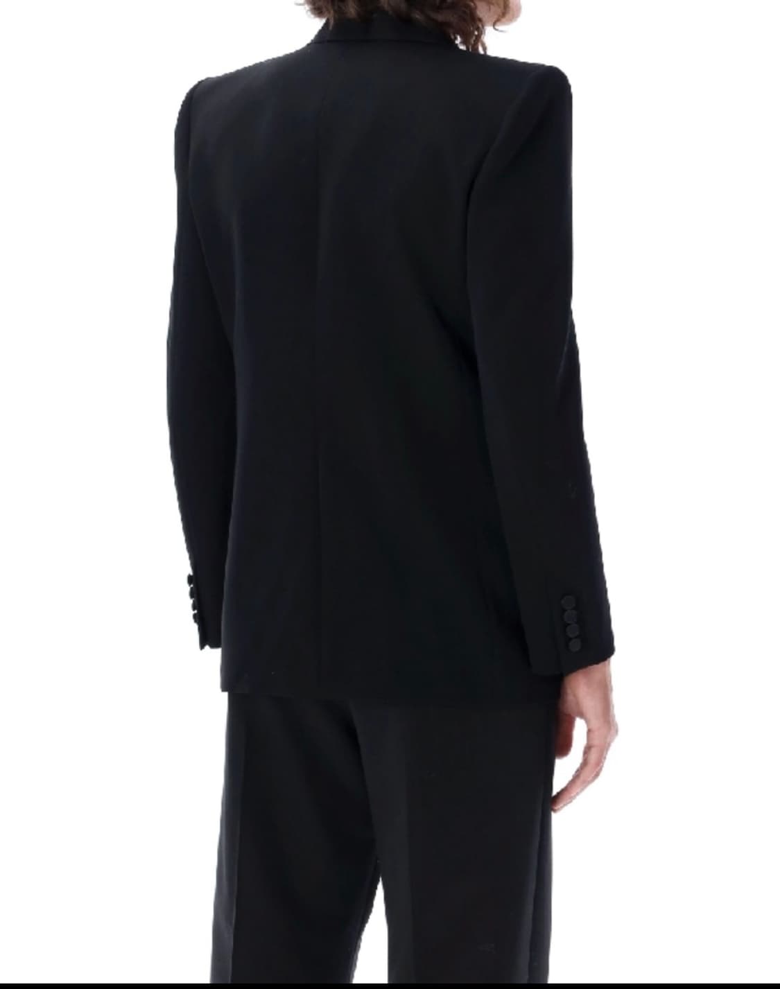 생로랑 블랙 더블 자켓 상품이미지5