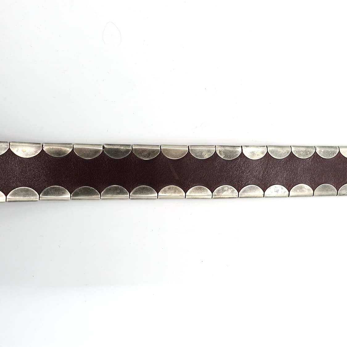 EMPORIO ARMANI 엠포리오 아르마니 아티잔 스터드 벨트 와인 상품이미지5