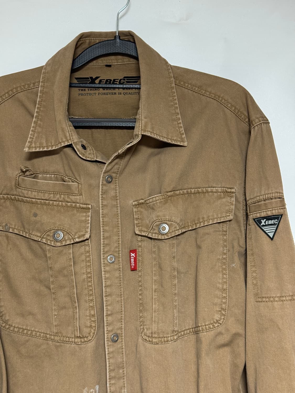 일본 지벡 XEBEC 워크 셔츠 100-105 상품이미지2