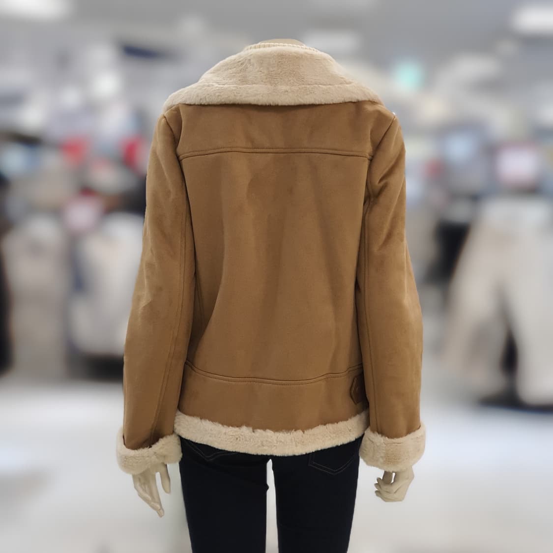 SOUP 숲 스웨이드 무스탕 자켓 브라운 상품이미지2