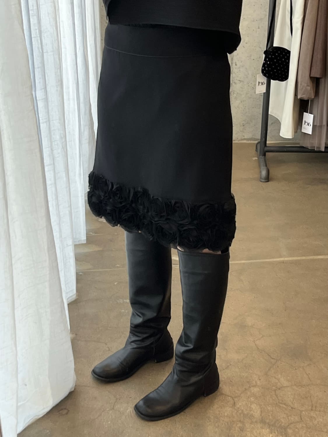 KETTY 로즈 장식 스커트 상품이미지4