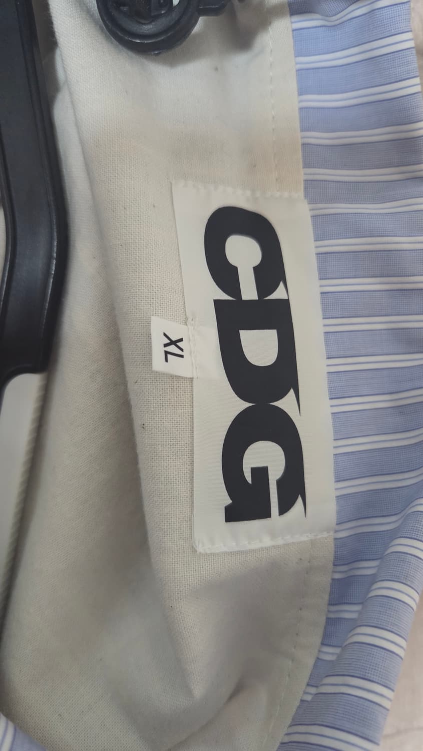 XL) 지디 CDG 코치 자켓 코튼 스트라이프 상품이미지9