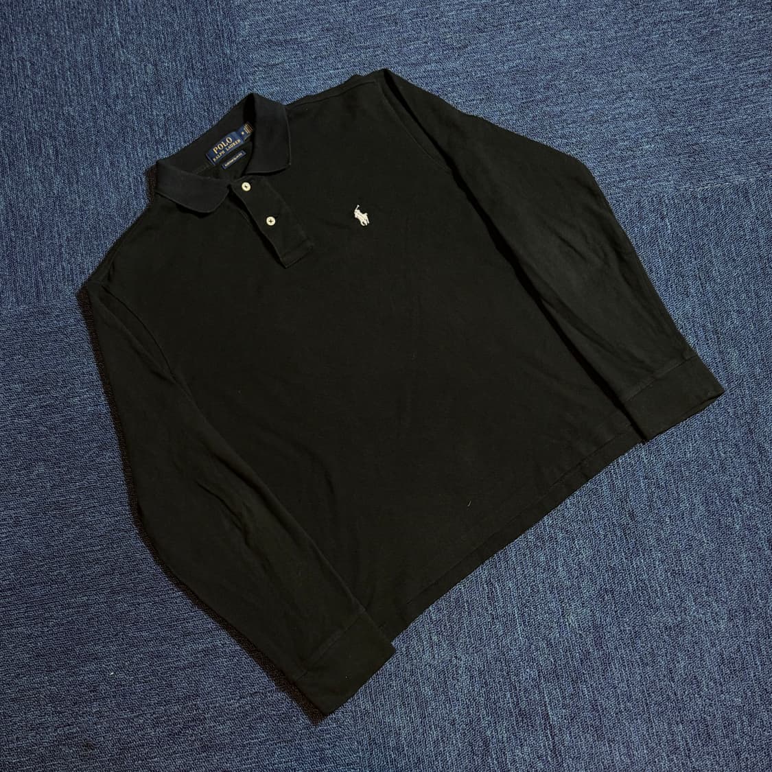 폴로 랄프로렌 블랙 카라 롱슬리브 상품이미지1