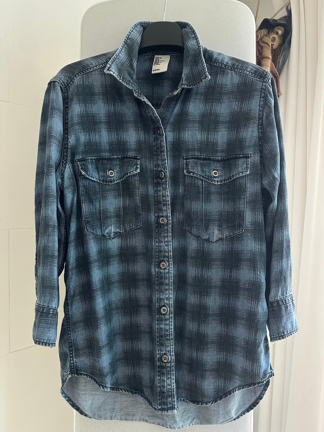 H&M 데님 셔츠 상품이미지2