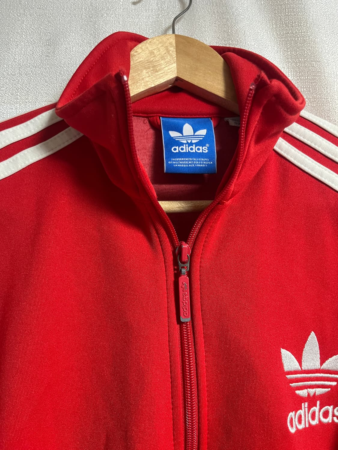 공용 아디다스 유로파 져지 트랙탑 파이어버드 레드 95 상품이미지4