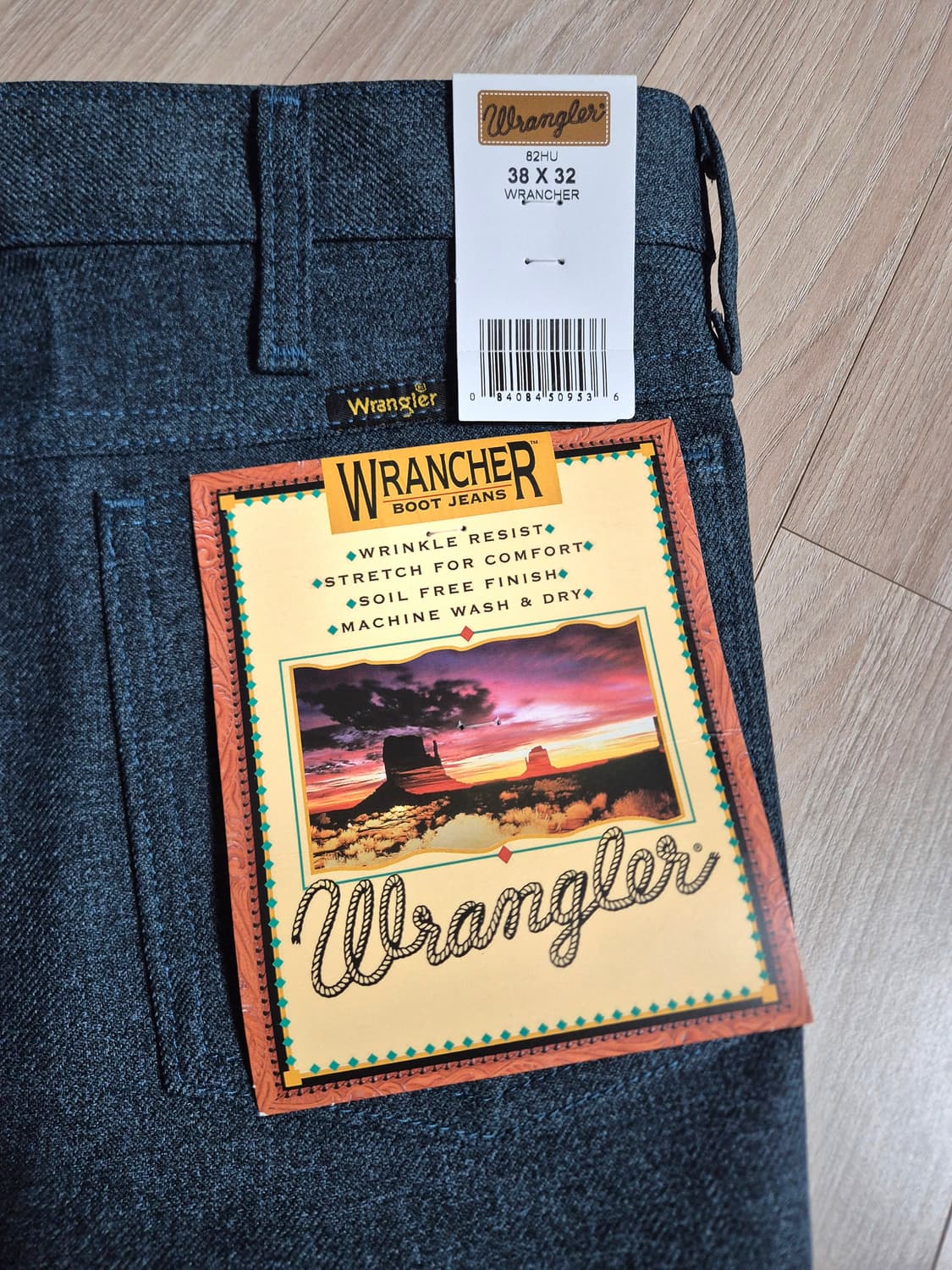 랭글러 / 메카닉 팬츠 헤더블루 스타프레스트 / W38 L32 상품이미지5