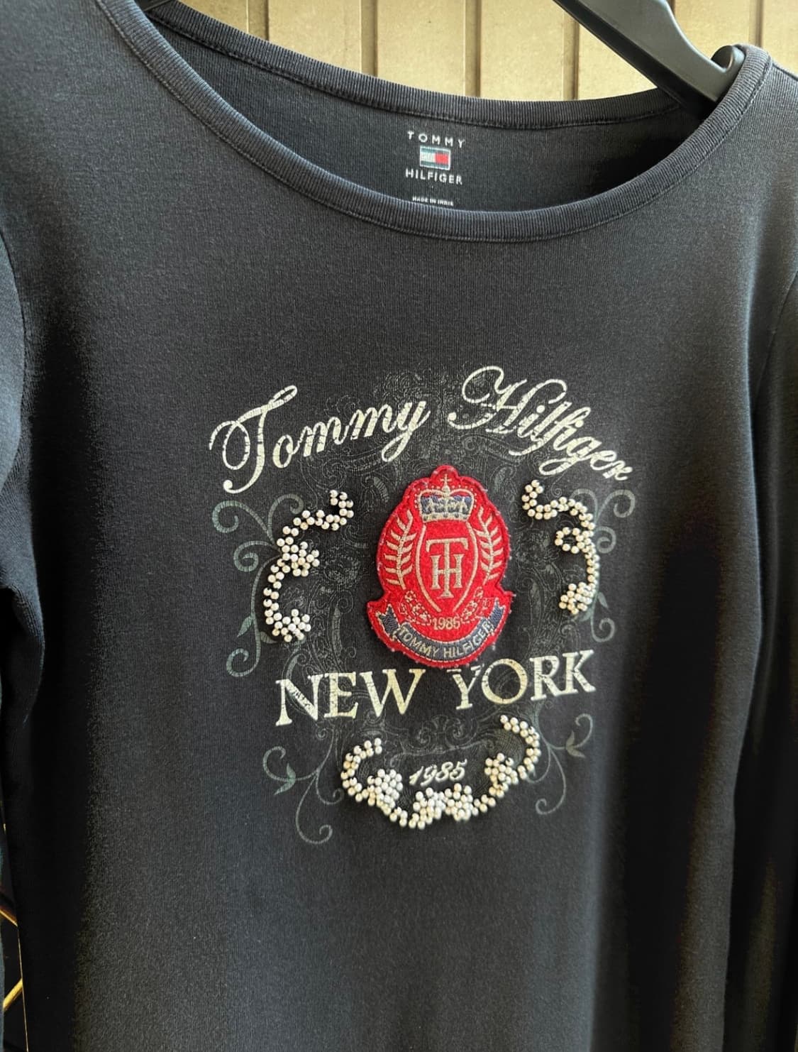 TOMMYHILFIGER biz embroidered longsleeve 상품이미지2