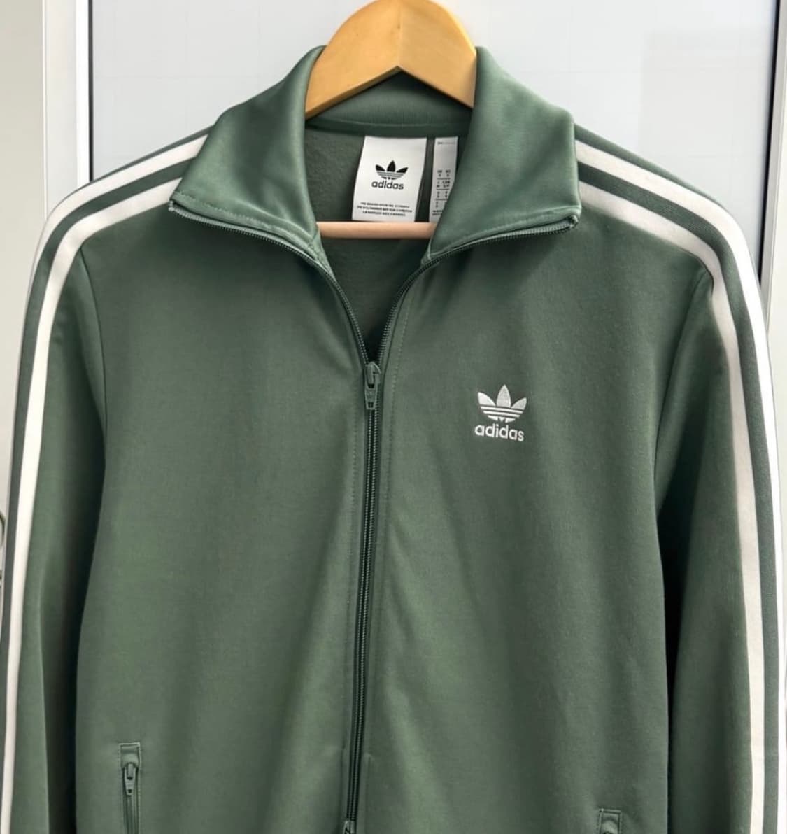 아디다스 베켄바우어 져지 투웨이 올리브 그린 상품이미지4