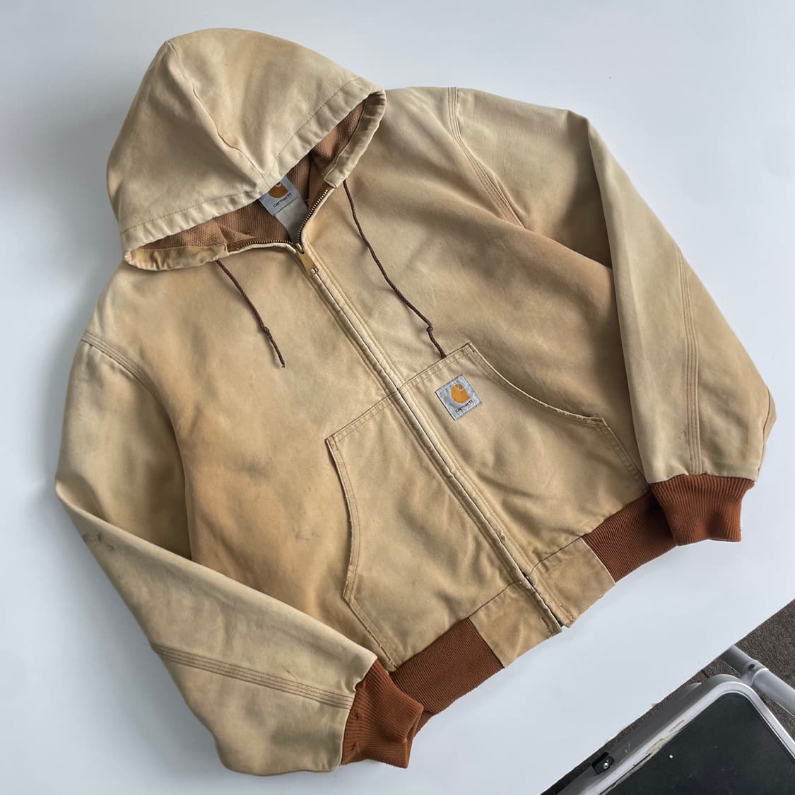 Carhatt  칼하트 og 구버전 샌드스톤 엑티브 자켓 상품이미지2