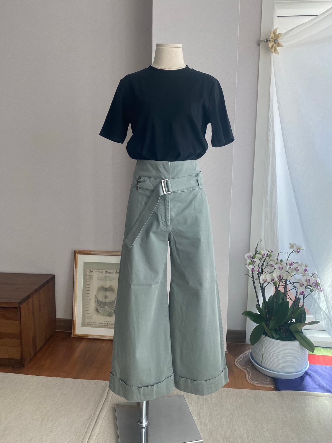 PESERICO 페세리코 크롭 코튼슬랙스(40) 상품이미지1