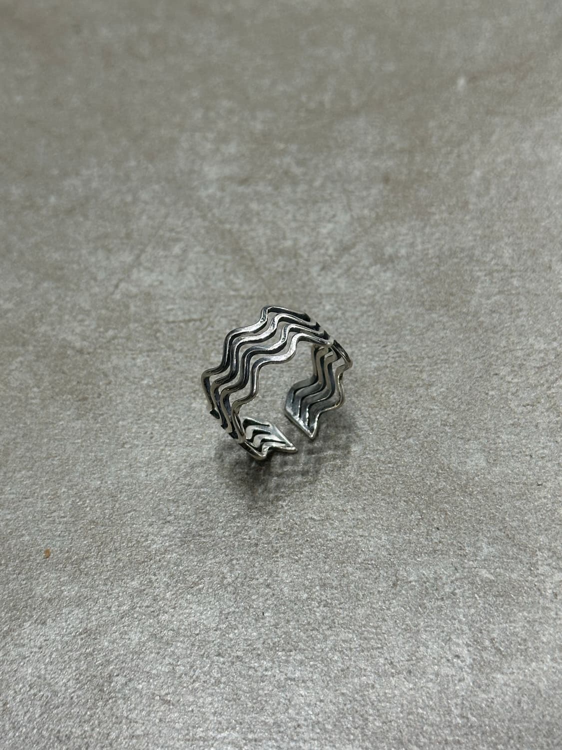 S925 wave ring - 웨이브 반지 상품이미지1