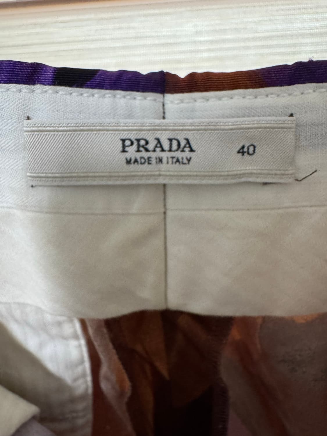 프라다 패터 바지 40사이즈(55사이즈) 상품이미지4
