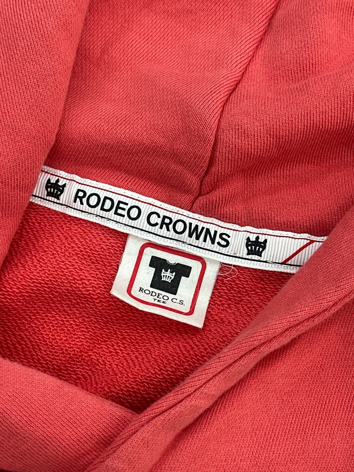 RODEO CROWNS 프린팅 빅 후드 후드티셔츠 일본 빈티지 그런지 상품이미지5