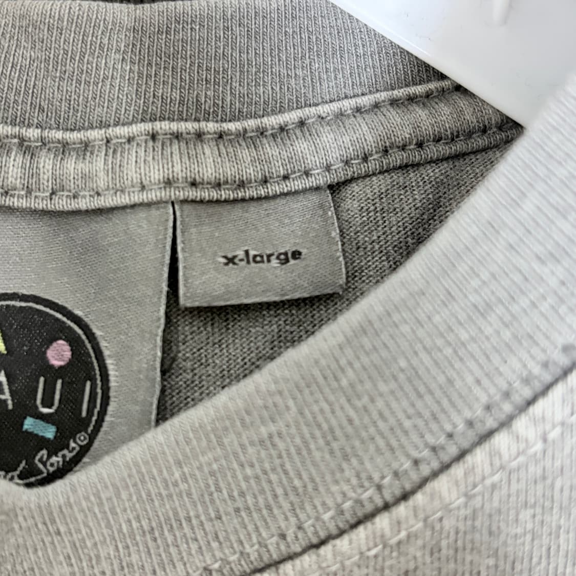 마우이앤선즈 그레이 반팔티셔츠 XL 상품이미지3