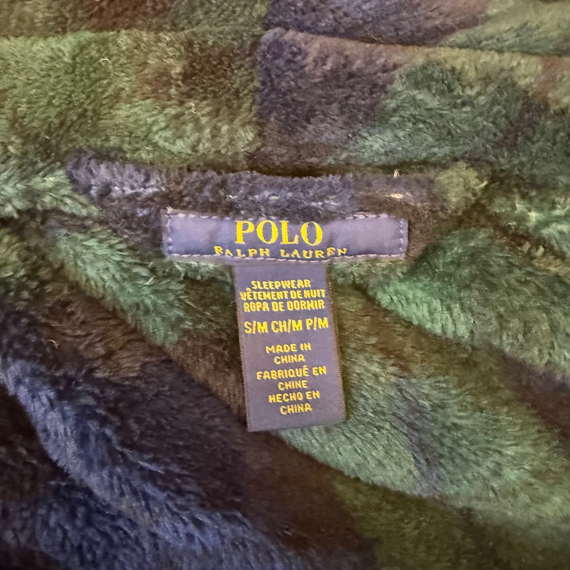 폴로 체크 로브 가운 상품이미지4