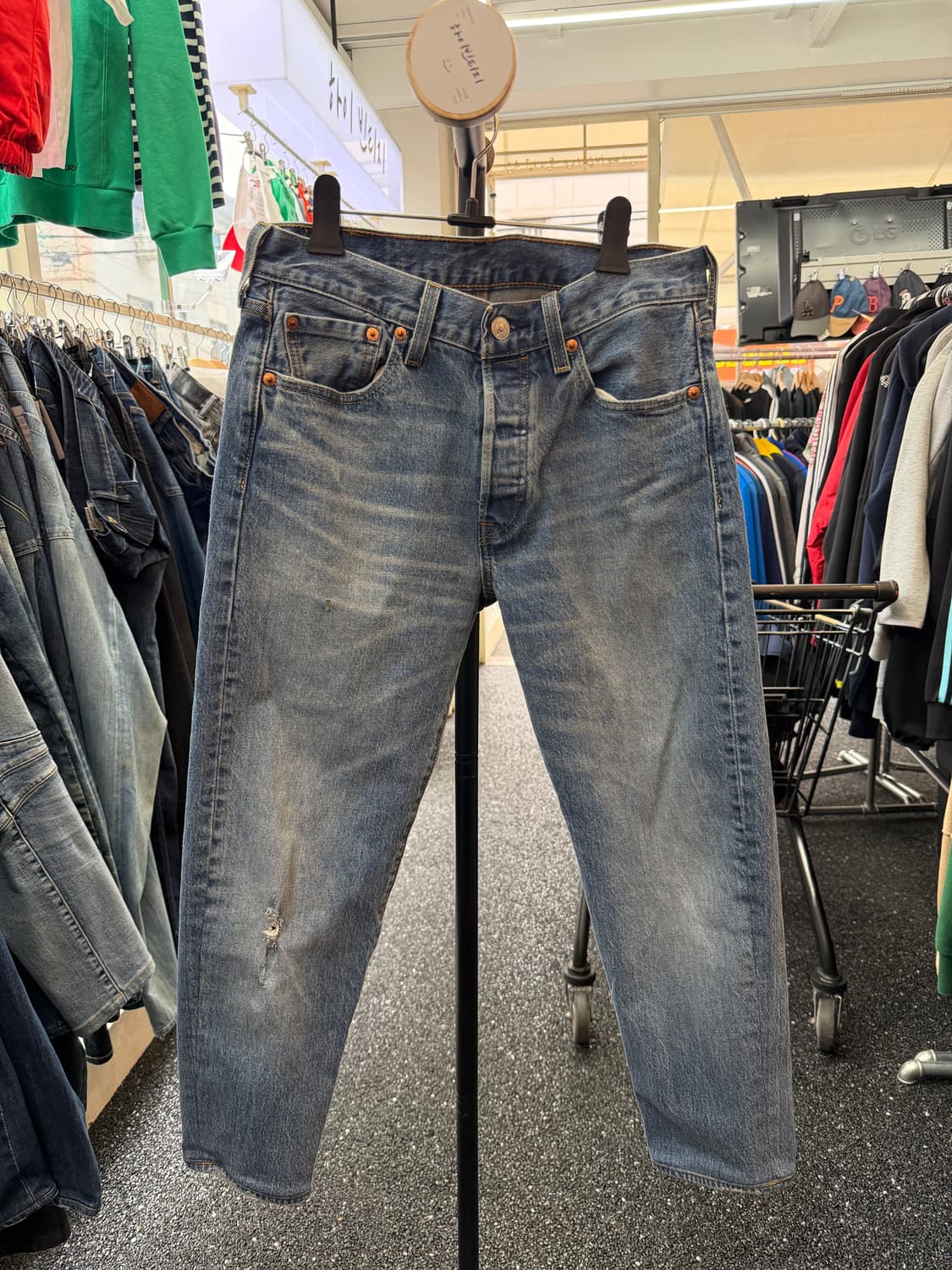 리바이스 501 데님 상품이미지2