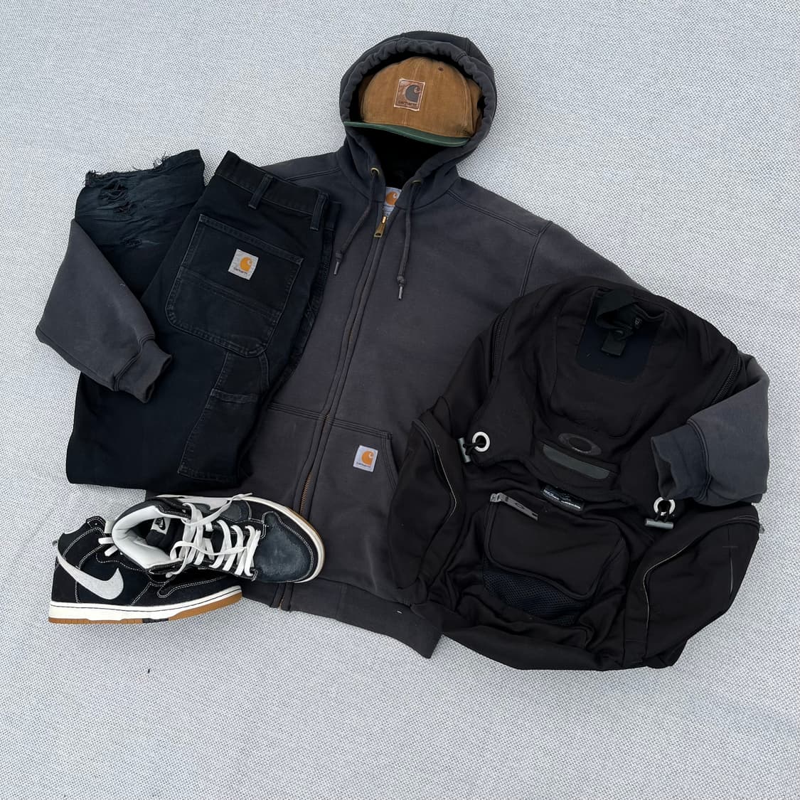 Carhartt Rutland Thermal-Lined Hoodie 상품이미지8