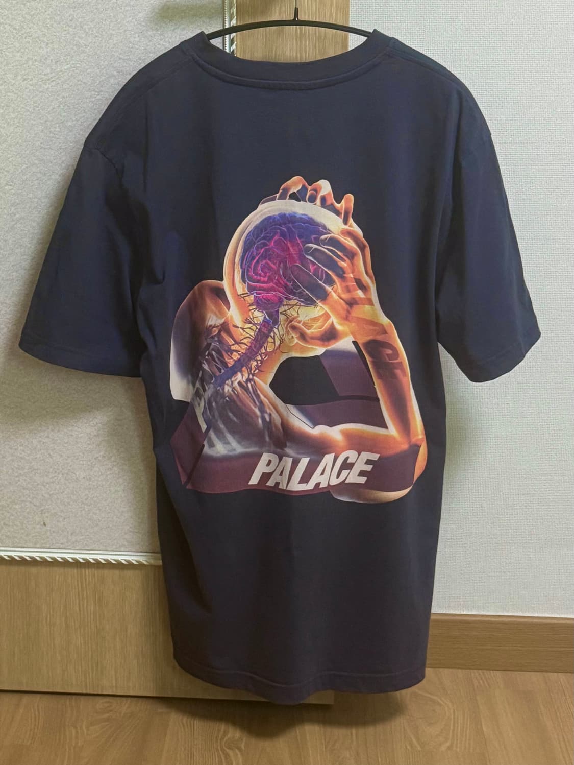 [L] 팔라스 트라이 게인 티셔츠 네이비 상품이미지2