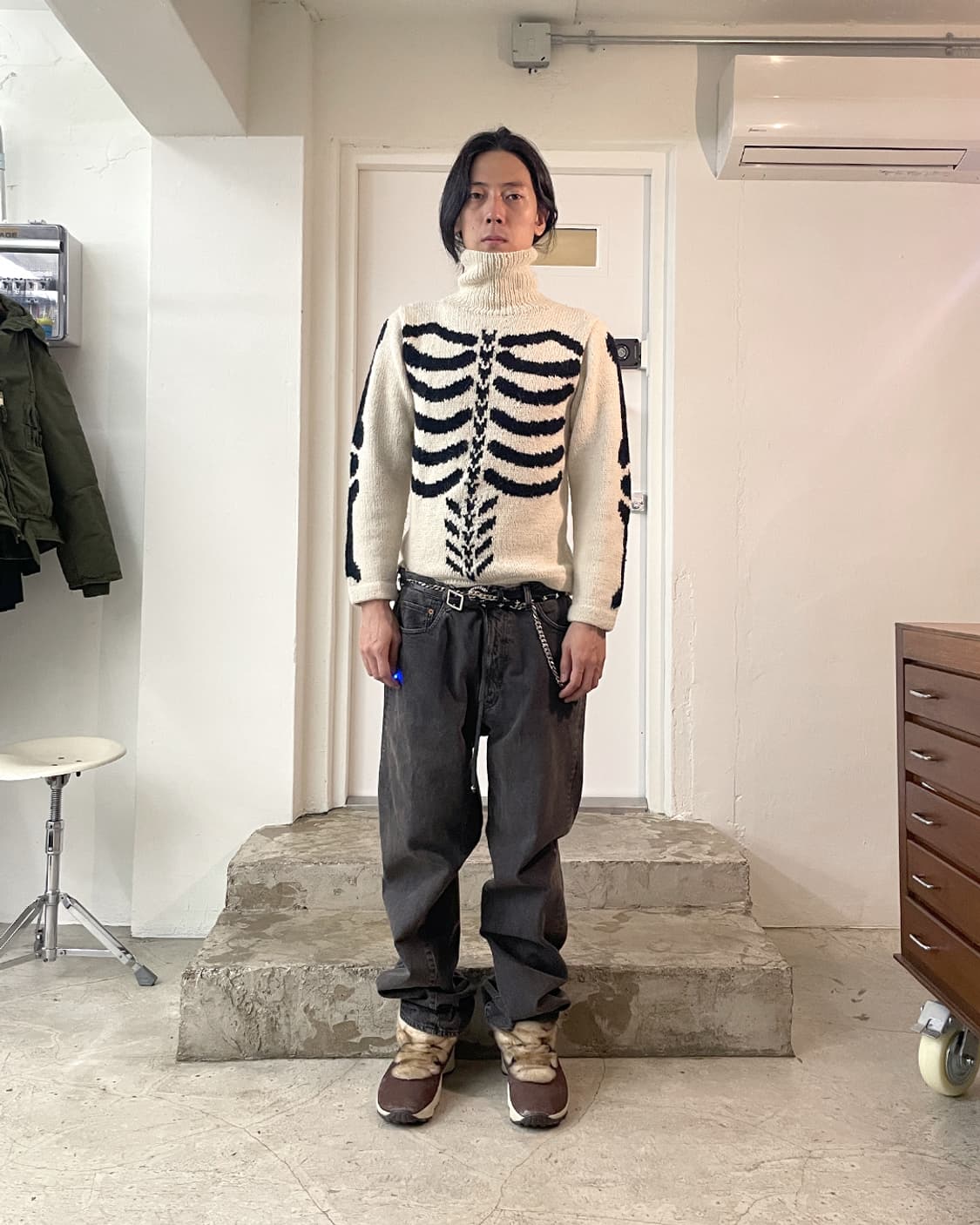 Tela 본 스웨터 S 상품이미지7