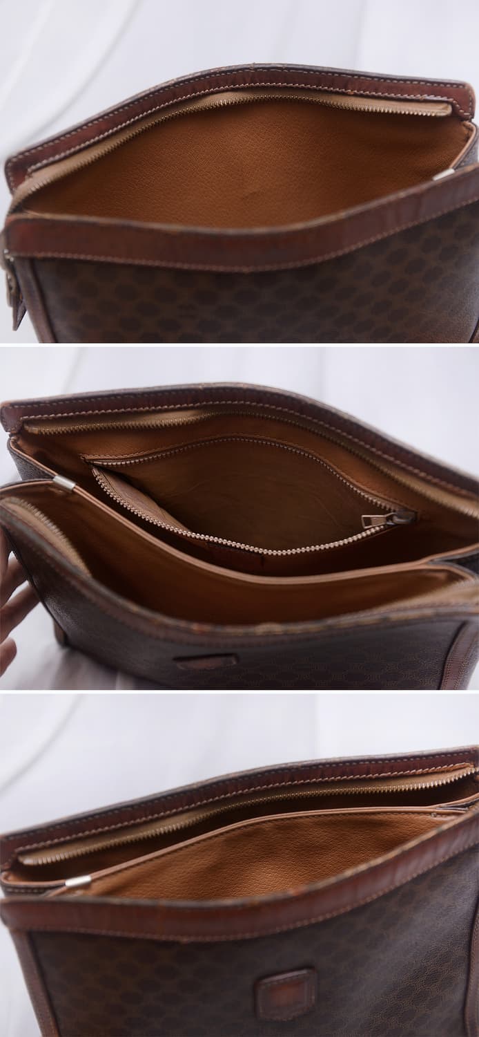 셀린느 (CELINE) 클래식 올드 마카담 모노그램 클러치백 상품이미지5