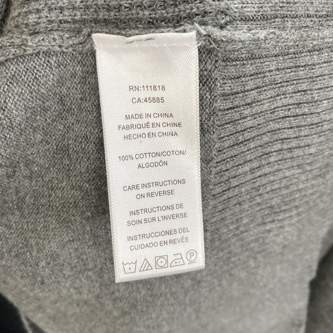 마이클코어스 남성코튼니트티셔츠 그레이 105 상품이미지5